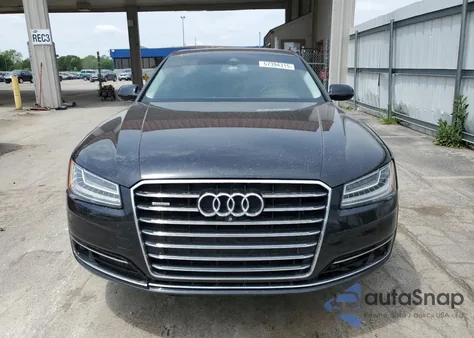 2015 Audi A8 L Quattro z USA, uszkodzony, nr VIN WAU32AFD8FN001493